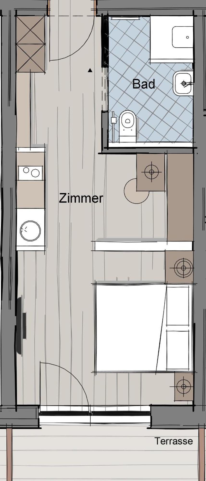 ברוניקו B&B Boutique Apartment Oberwiesen חדר תמונה